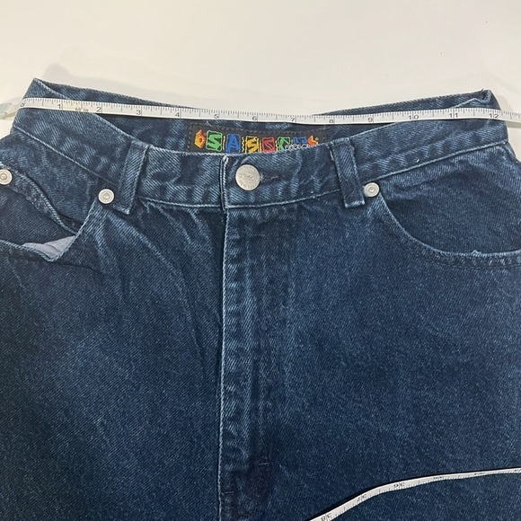 Sasson - vintage, dark wash, high rise ankle, jeans - Picture 4 of 9